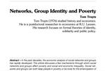 Networks, Group Identity and Poverty